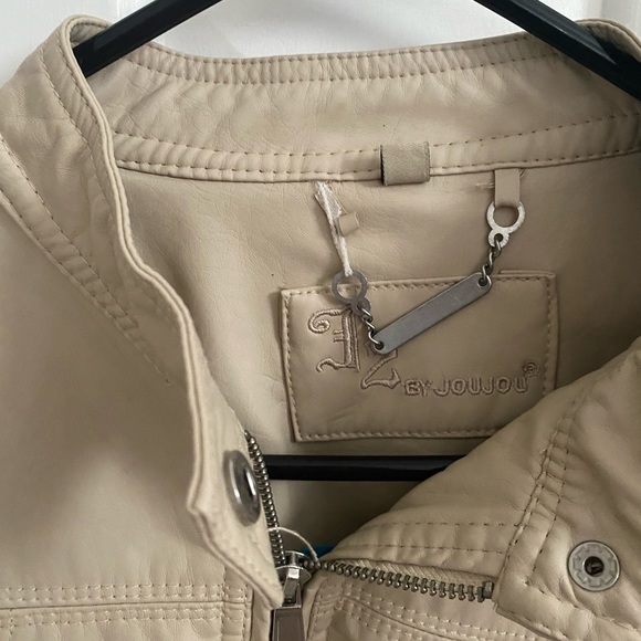 Faux leather jacket - Picture 2 of 4